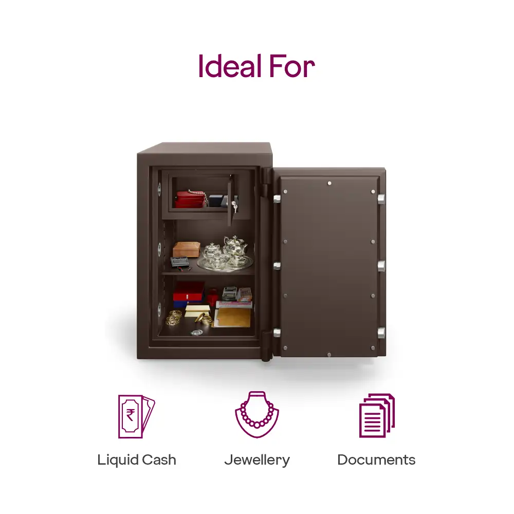 Godrej Matrix 2414 V7 (79L) KL Coffee Brown Home Locker 